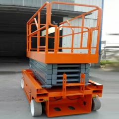 遼寧大連客戶購買的全自行走升降平臺(tái)